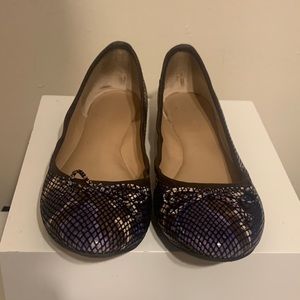 Banana Republic Ashley Blue Multi Ballet Flat